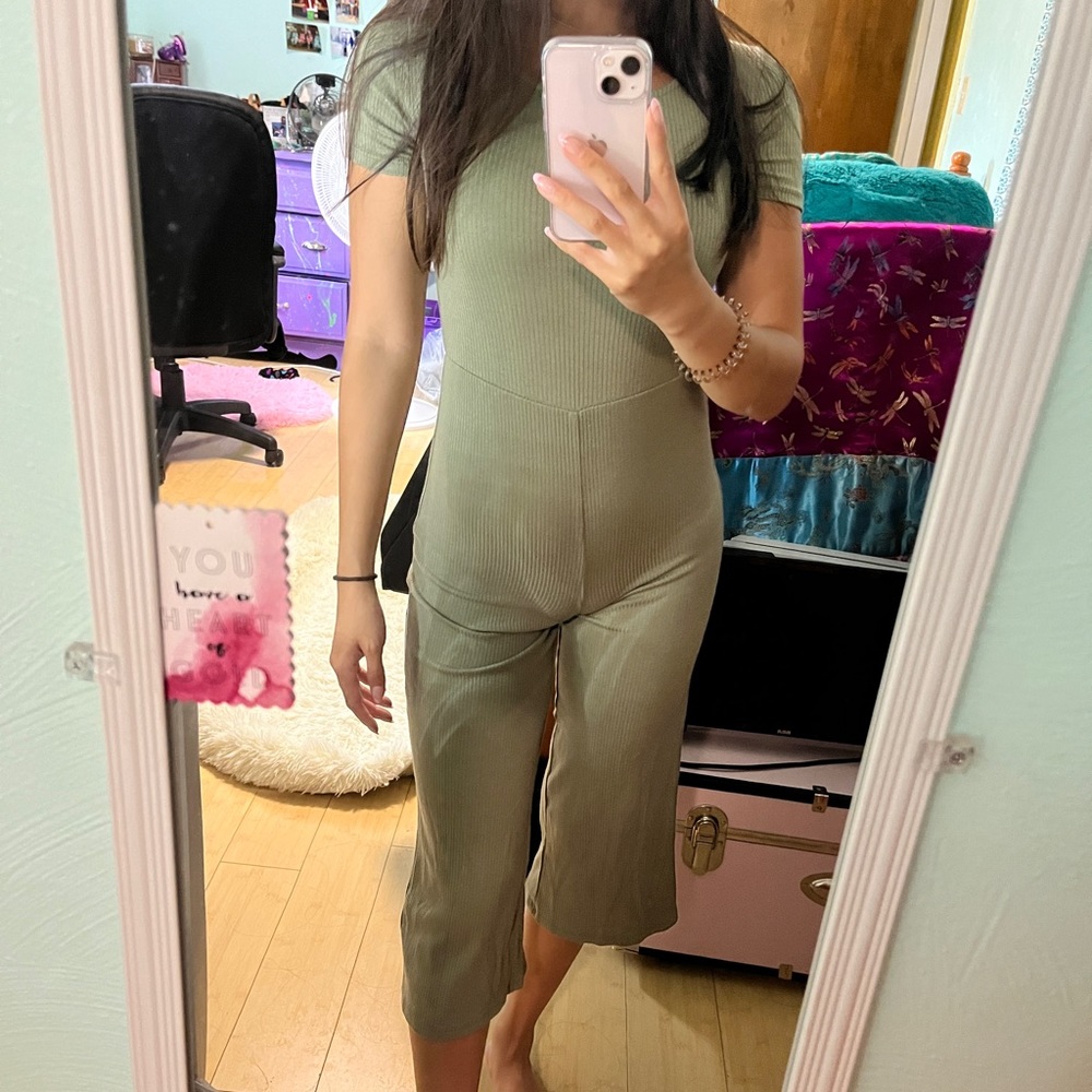 Mini Green Jumpsuit